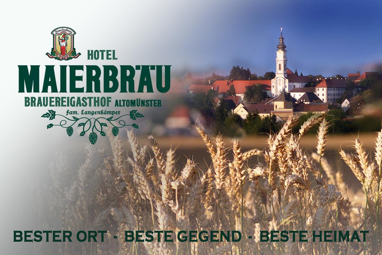 Brauereigasthof Und Hotel Maierbraeu Альтомюнстер Экстерьер фото