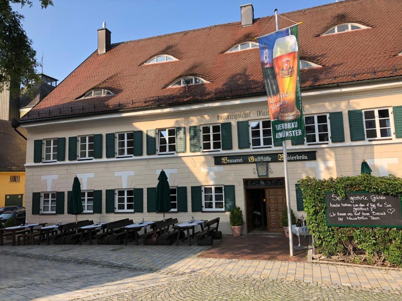 Brauereigasthof Und Hotel Maierbraeu Альтомюнстер Экстерьер фото